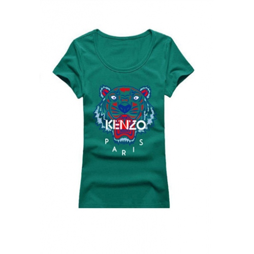 Cheap Kenzo T-Shirts Short Sleeved For Women #416996 Replica Wholesale [$23.80 USD] [ITEM#416996] on Replica Kenzo T-Shirts