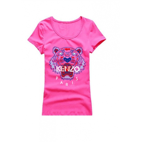Cheap Kenzo T-Shirts Short Sleeved For Women #416998 Replica Wholesale [$23.80 USD] [ITEM#416998] on Replica Kenzo T-Shirts