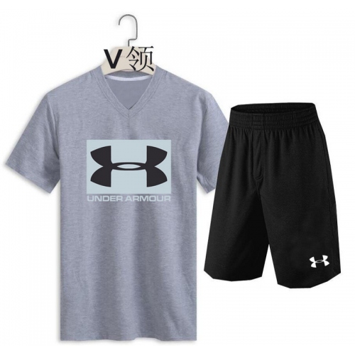 Cheap Under Armour Tracksuits Short Sleeved For Men #417420 Replica ...