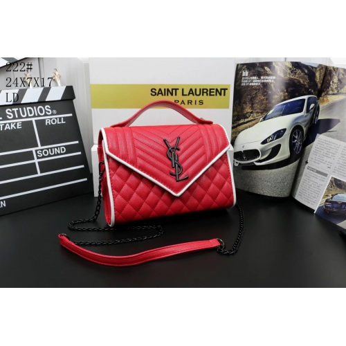 Cheap Yves Saint Laurent Fashion Messenger Bags #419066 Replica Wholesale [$26.50 USD] [ITEM#419066] on Replica Yves Saint Laurent YSL Fashion Messenger Bags