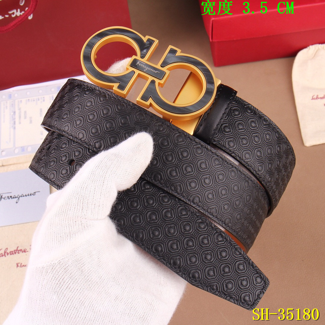 Cheap Ferragamo Salvatore AAA Quality Belts For Men #419566 Replica Wholesale [$76.00 USD] [W ...