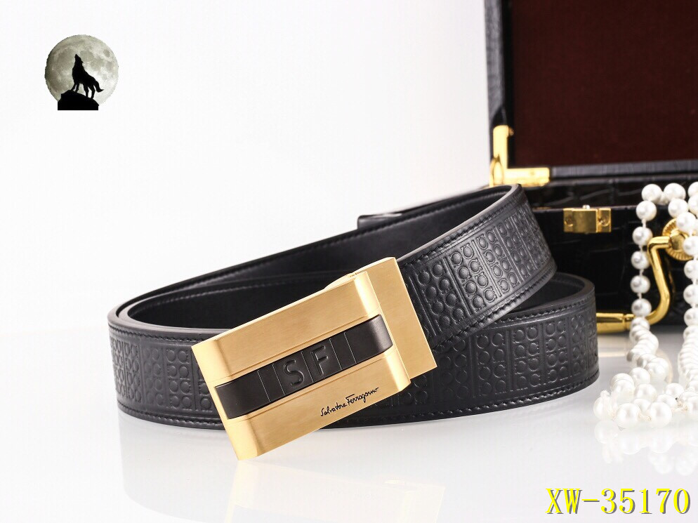 Cheap Ferragamo Salvatore AAA Quality Belts For Men #419598 Replica Wholesale [$70.00 USD] [W ...