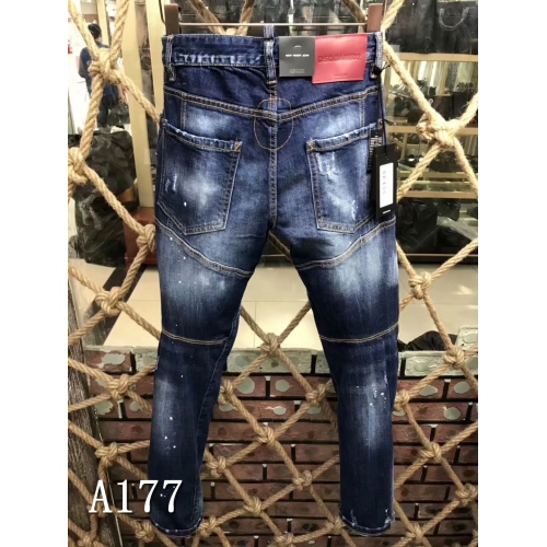 Cheap Dsquared Jeans For Men #422565 Replica Wholesale [$64.00 USD] [ITEM#422565] on Replica Dsquared Jeans