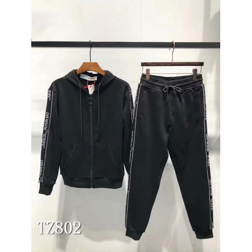 Cheap Off-White Tracksuits Long Sleeved For Men #422875 Replica Wholesale [$88.50 USD] [ITEM#422875] on Replica Off-White Tracksuits