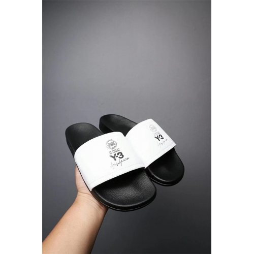 Cheap Y-3 Slippers For Men #423501 Replica Wholesale [$44.00 USD] [ITEM#423501] on Replica Y-3 Slippers