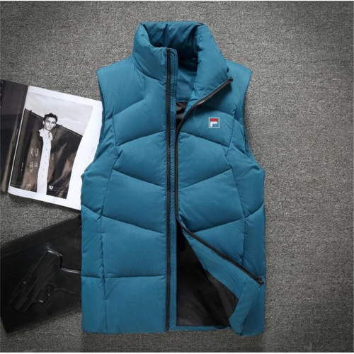Cheap FILA Feather Coats Sleeveless For Men #426279 Replica Wholesale [$62.00 USD] [ITEM#426279] on Replica FILA Jackets