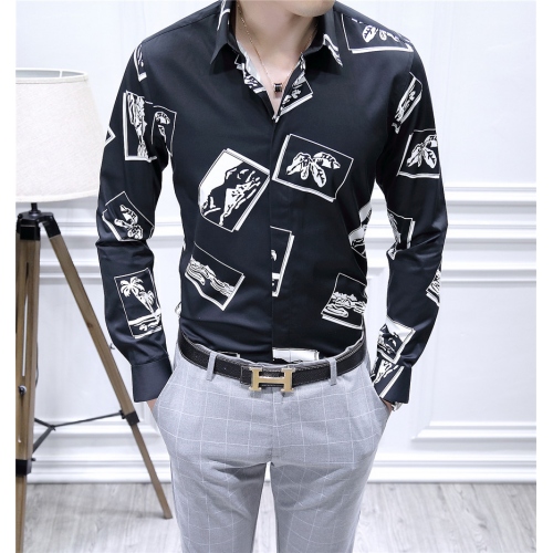 Cheap Givenchy shirts Long Sleeved For Men #428602 Replica Wholesale [$86.50 USD] [ITEM#428602] on Replica Givenchy Shirts
