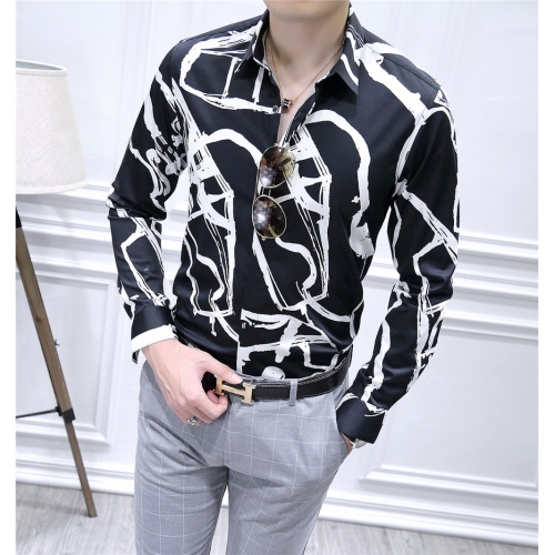 Cheap Givenchy shirts Long Sleeved For Men #428604 Replica Wholesale [$86.50 USD] [ITEM#428604] on Replica Givenchy Shirts