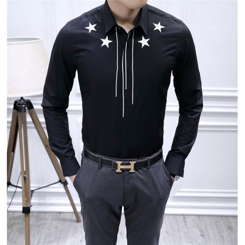 Cheap Givenchy shirts Long Sleeved For Men #428606 Replica Wholesale [$86.50 USD] [ITEM#428606] on Replica Givenchy Shirts