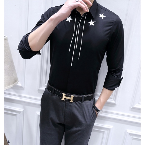 Cheap Givenchy shirts Long Sleeved For Men #428606 Replica Wholesale [$86.50 USD] [ITEM#428606] on Replica Givenchy Shirts
