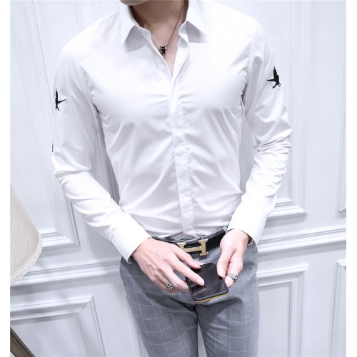 Cheap Dolce &amp; Gabbana Shirts Long Sleeved For Men #428620 Replica Wholesale [$86.50 USD] [ITEM#428620] on Replica Dolce &amp; Gabbana D&amp;G Shirts