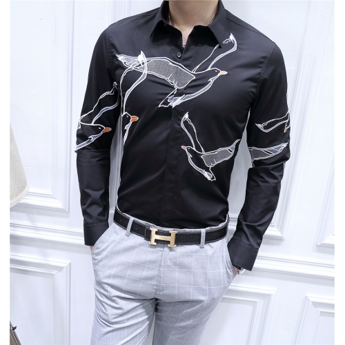 Cheap Dolce &amp; Gabbana Shirts Long Sleeved For Men #428629 Replica Wholesale [$86.50 USD] [ITEM#428629] on Replica Dolce &amp; Gabbana D&amp;G Shirts