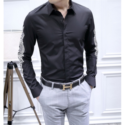Cheap Dolce &amp; Gabbana Shirts Long Sleeved For Men #428641 Replica Wholesale [$86.50 USD] [ITEM#428641] on Replica Dolce &amp; Gabbana D&amp;G Shirts