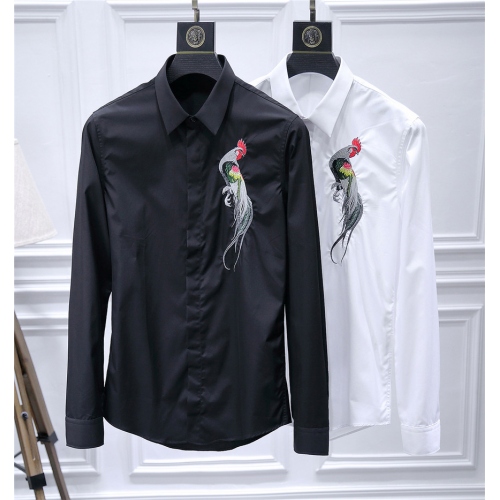 Cheap Dolce &amp; Gabbana Shirts Long Sleeved For Men #428645 Replica Wholesale [$86.50 USD] [ITEM#428645] on Replica Dolce &amp; Gabbana D&amp;G Shirts