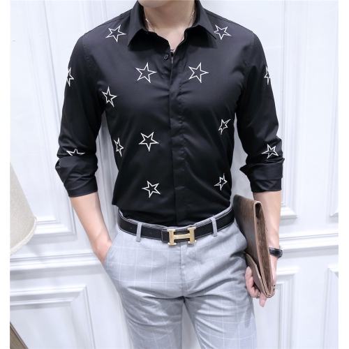 Cheap Givenchy shirts Long Sleeved For Men #428670 Replica Wholesale [$86.50 USD] [ITEM#428670] on Replica Givenchy Shirts