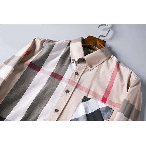 Cheap Burberry Shirts Long Sleeved For Men #428728 Replica Wholesale [$40.00 USD] [ITEM#428728] on Replica Burberry Shirts