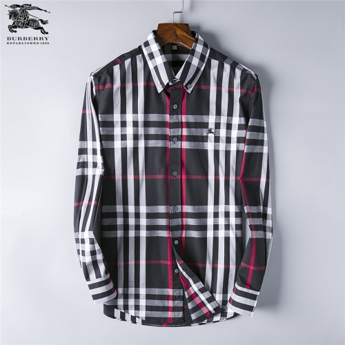 Cheap Burberry Shirts Long Sleeved For Men #428743 Replica Wholesale [$38.00 USD] [ITEM#428743] on Replica Burberry Shirts