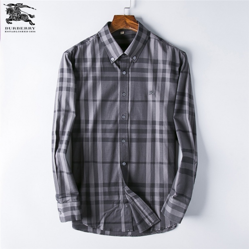 Cheap Burberry Shirts Long Sleeved For Men #428748 Replica Wholesale [$38.00 USD] [ITEM#428748] on Replica Burberry Shirts