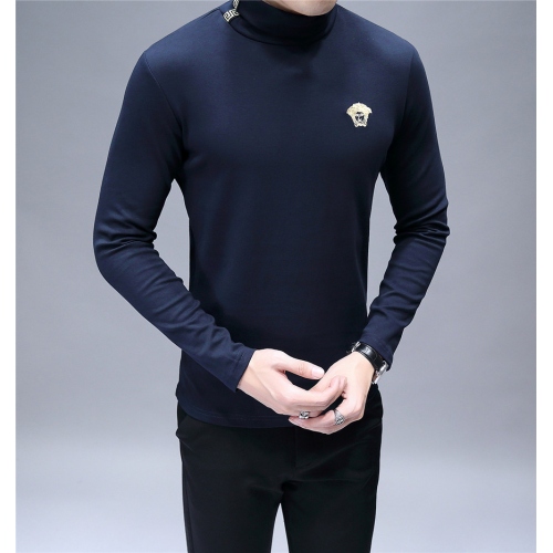 Cheap Versace Thermal T-Shirts Long Sleeved For Men #428767 Replica Wholesale [$74.00 USD] [ITEM#428767] on Replica Versace T-Shirts