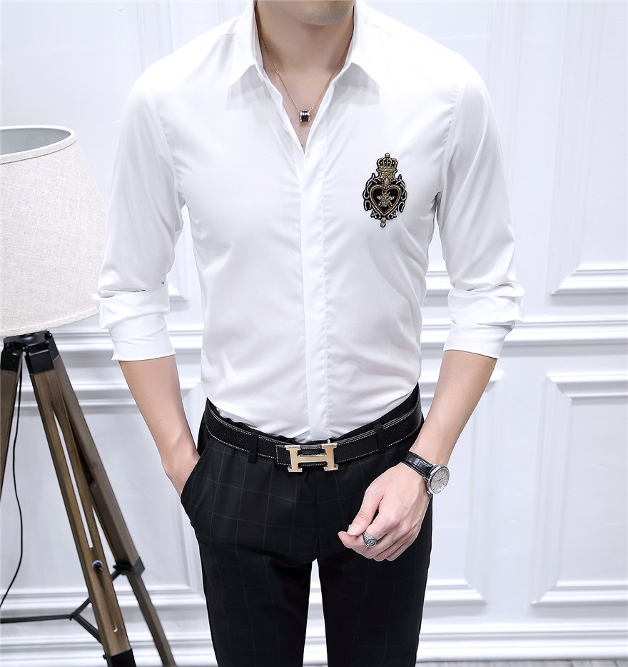 Cheap Dolce & Gabbana Shirts Long Sleeved For Men #428497 Replica
