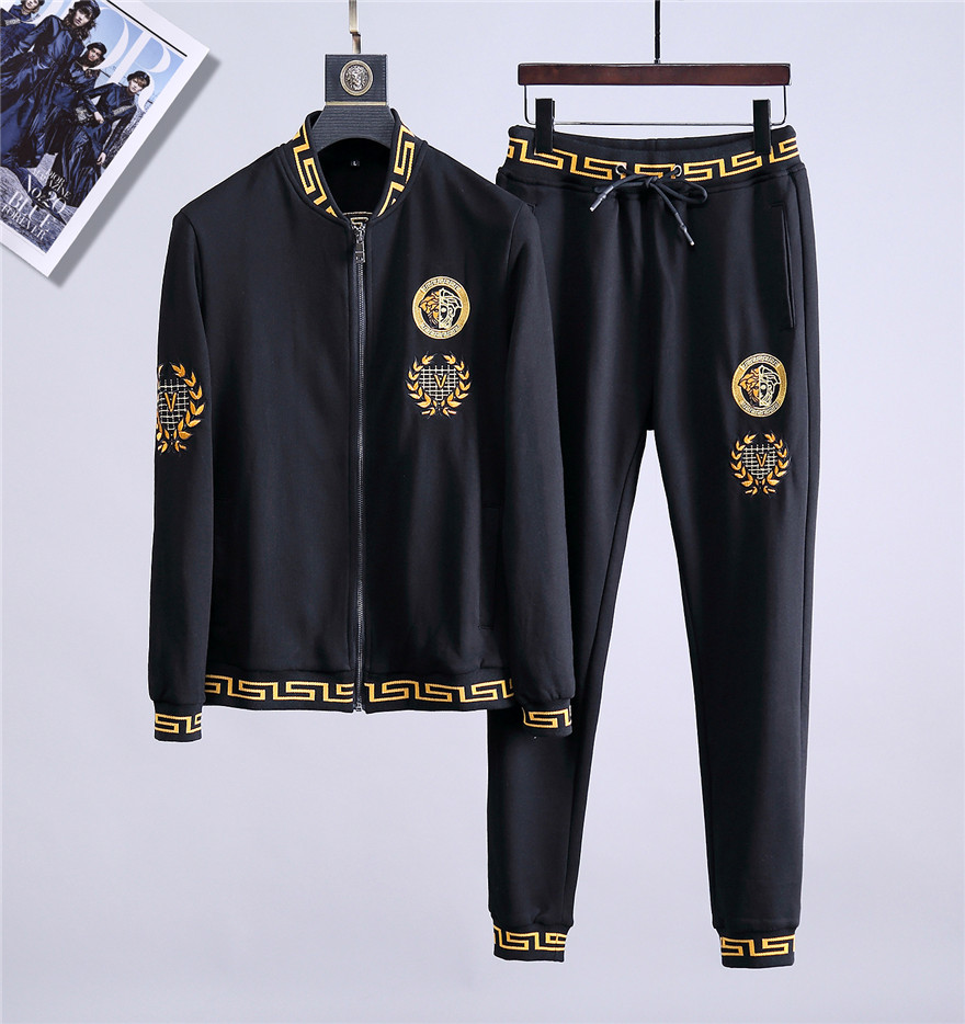 Cheap Versace Tracksuits Long Sleeved For Men #428678 Replica Wholesale ...