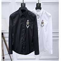 Cheap Dolce &amp; Gabbana Shirts Long Sleeved For Men #428622 Replica Wholesale [$86.50 USD] [ITEM#428622] on Replica Dolce &amp; Gabbana D&amp;G Shirts