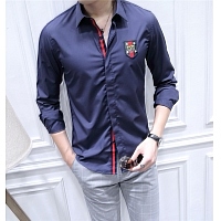 Cheap Gucci Shirts Long Sleeved For Men #428659 Replica Wholesale [$82.00 USD] [ITEM#428659] on Replica Gucci Shirts