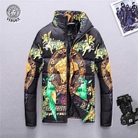 Cheap Versace Feather Coats Long Sleeved For Men #428782 Replica Wholesale [$106.00 USD] [ITEM#428782] on Replica Versace Jackets