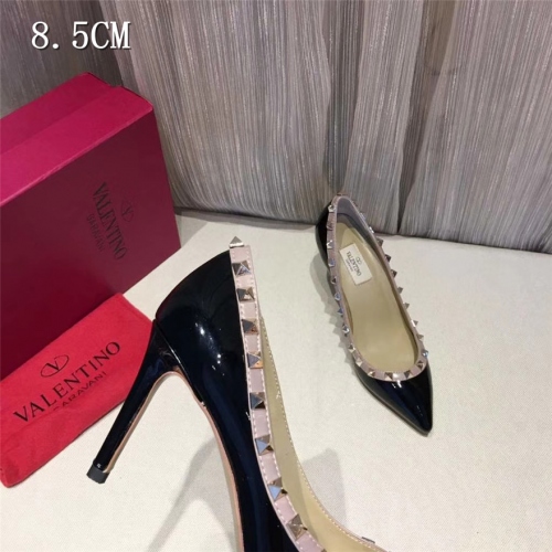 Cheap Valentino High-Heeled Shoes For Women #432724 Replica Wholesale [$81.00 USD] [ITEM#432724] on Replica Valentino High-Heeled Shoes