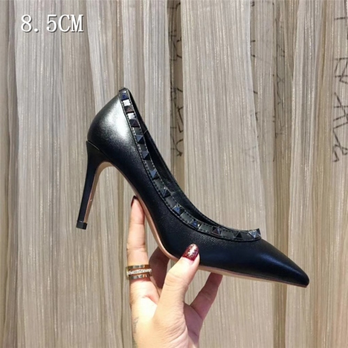 Cheap Valentino High-Heeled Shoes For Women #432756 Replica Wholesale [$81.00 USD] [ITEM#432756] on Replica Valentino High-Heeled Shoes