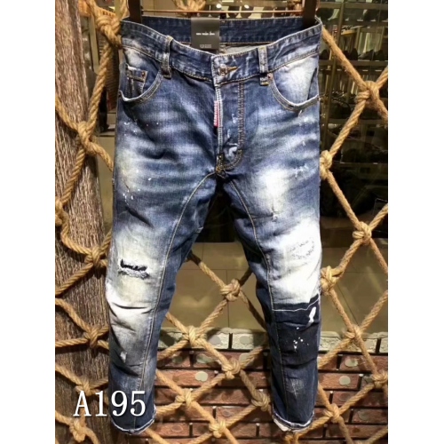 Cheap Dsquared Jeans For Men #433873 Replica Wholesale [$64.00 USD] [ITEM#433873] on Replica Dsquared Jeans