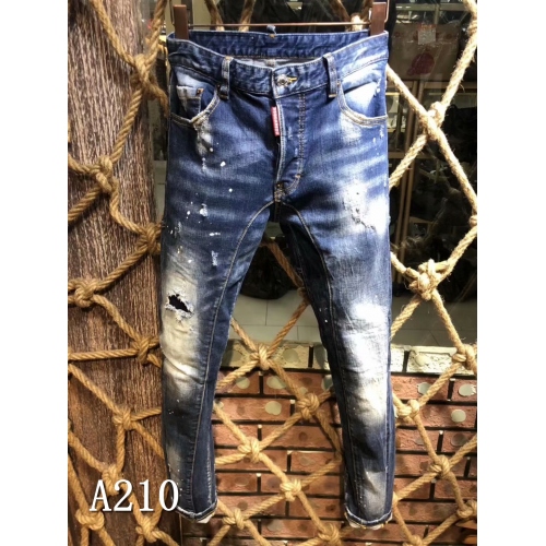 Cheap Dsquared Jeans For Men #433874 Replica Wholesale [$64.00 USD] [ITEM#433874] on Replica Dsquared Jeans