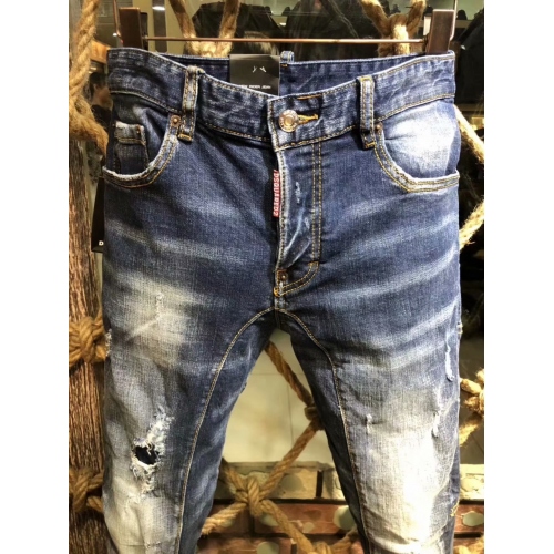 Cheap Dsquared Jeans For Men #433875 Replica Wholesale [$64.00 USD] [ITEM#433875] on Replica Dsquared Jeans