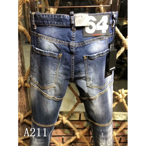 Cheap Dsquared Jeans For Men #433875 Replica Wholesale [$64.00 USD] [ITEM#433875] on Replica Dsquared Jeans
