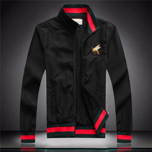 Cheap Gucci Jackets Long Sleeved For Men #434437 Replica Wholesale [$52.00 USD] [ITEM#434437] on Replica Gucci Jackets