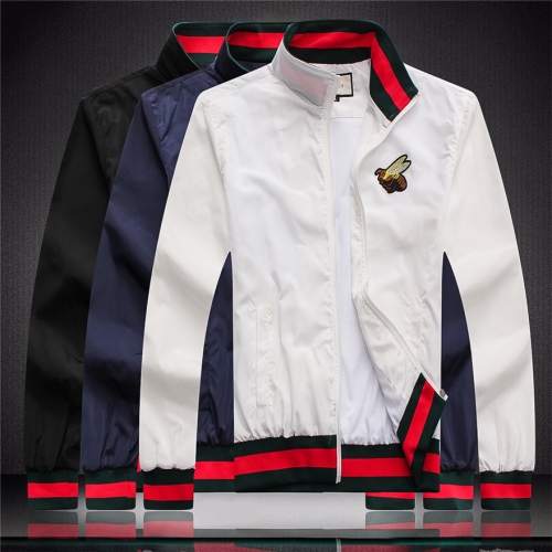 Cheap Gucci Jackets Long Sleeved For Men #434437 Replica Wholesale [$52.00 USD] [ITEM#434437] on Replica Gucci Jackets