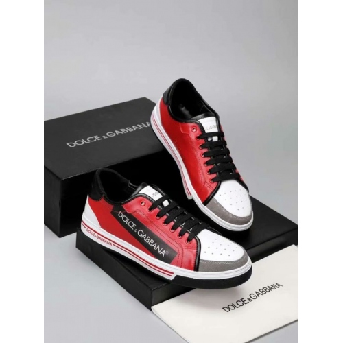 Cheap Dolce &amp; Gabbana Casual Shoes For Men #434813 Replica Wholesale [$81.20 USD] [ITEM#434813] on Replica Dolce &amp; Gabbana D&amp;G Casual Shoes