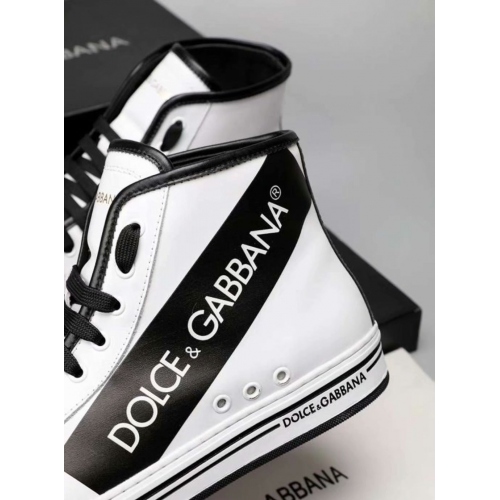 Cheap Dolce &amp; Gabbana High Tops Shoes For Men #434835 Replica Wholesale [$88.50 USD] [ITEM#434835] on Replica D&amp;G High Top Shoes