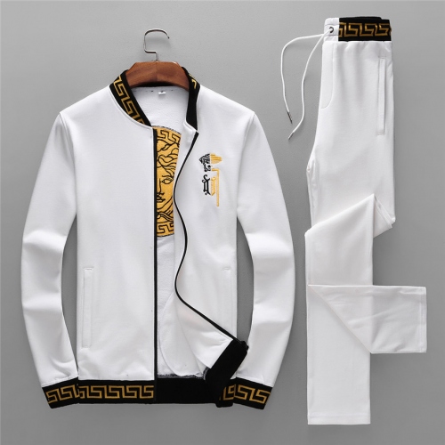 Cheap Versace Tracksuits Long Sleeved For Men #435059 Replica Wholesale [$90.20 USD] [ITEM#435059] on Replica Versace Tracksuits