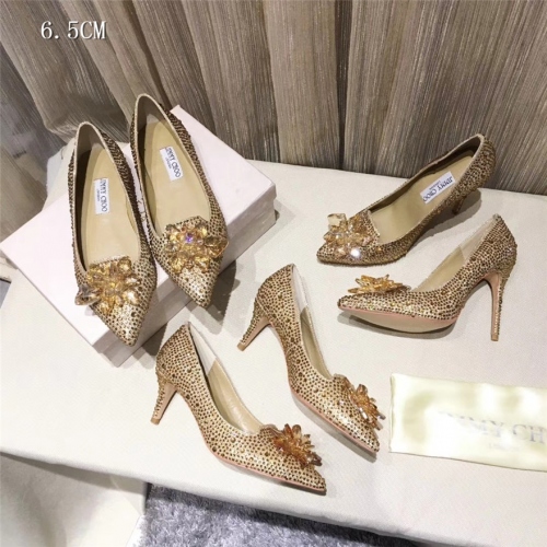 Cheap Jimmy Choo High-Heeled Shoes For Women #436565 Replica Wholesale [$91.00 USD] [ITEM#436565] on Replica Jimmy Choo High-Heeled Shoes