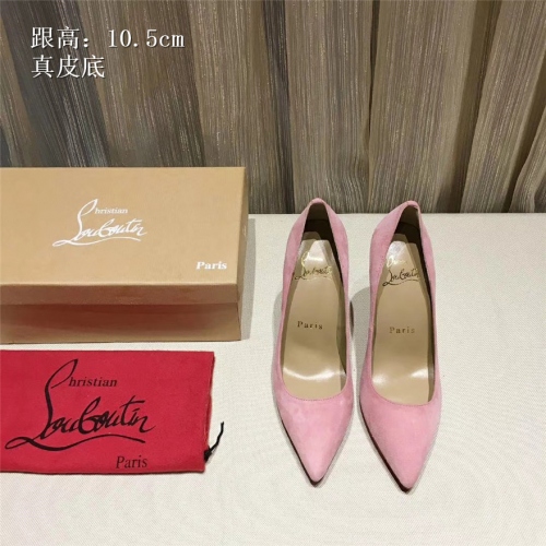 Cheap Christian Louboutin CL High-heeled Shoes For Women #436643 Replica Wholesale [$82.50 USD] [ITEM#436643] on Replica Christian Louboutin High-heeled shoes
