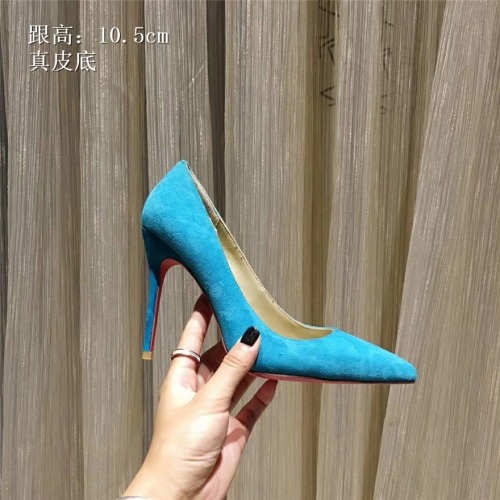Cheap Christian Louboutin CL High-heeled Shoes For Women #436644 Replica Wholesale [$82.50 USD] [ITEM#436644] on Replica Christian Louboutin High-heeled shoes