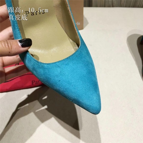 Cheap Christian Louboutin CL High-heeled Shoes For Women #436644 Replica Wholesale [$82.50 USD] [ITEM#436644] on Replica Christian Louboutin High-heeled shoes
