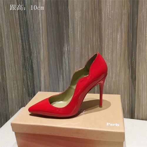 Cheap Christian Louboutin CL High-heeled Shoes For Women #436666 Replica Wholesale [$82.50 USD] [ITEM#436666] on Replica Christian Louboutin High-heeled shoes