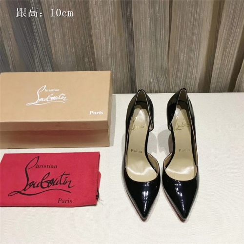 Cheap Christian Louboutin CL High-heeled Shoes For Women #436668 Replica Wholesale [$82.50 USD] [ITEM#436668] on Replica Christian Louboutin High-heeled shoes