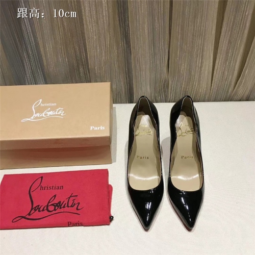 Cheap Christian Louboutin CL High-heeled Shoes For Women #436675 Replica Wholesale [$82.50 USD] [ITEM#436675] on Replica Christian Louboutin High-heeled shoes