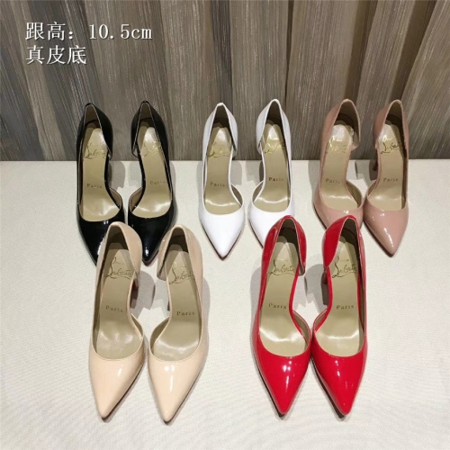 Cheap Christian Louboutin CL High-heeled Shoes For Women #436678 Replica Wholesale [$82.50 USD] [ITEM#436678] on Replica Christian Louboutin High-heeled shoes