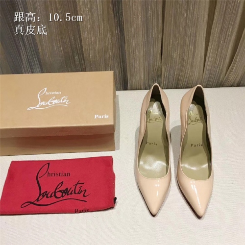 Cheap Christian Louboutin CL High-heeled Shoes For Women #436688 Replica Wholesale [$82.50 USD] [ITEM#436688] on Replica Christian Louboutin High-heeled shoes