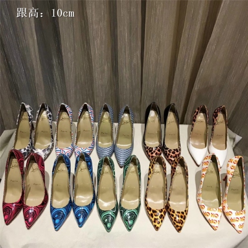 Cheap Christian Louboutin CL High-heeled Shoes For Women #436721 Replica Wholesale [$87.00 USD] [ITEM#436721] on Replica Christian Louboutin High-heeled shoes
