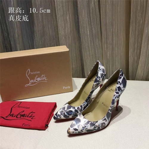 Cheap Christian Louboutin CL High-heeled Shoes For Women #436748 Replica Wholesale [$87.00 USD] [ITEM#436748] on Replica Christian Louboutin High-heeled shoes